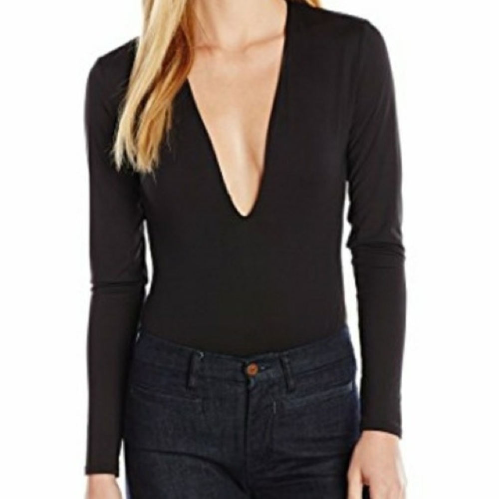 Guess Deep Plunge Bodysuit